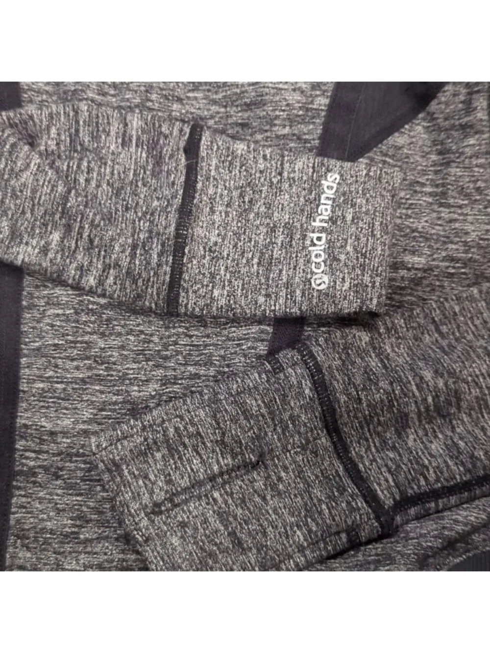 Lululemon Run Inspire Pullover 1/2 Zip Heathered grey